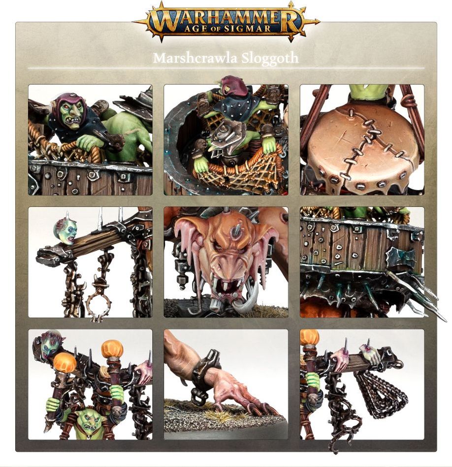Orruk Warclans: Marshcrawla Sloggoth