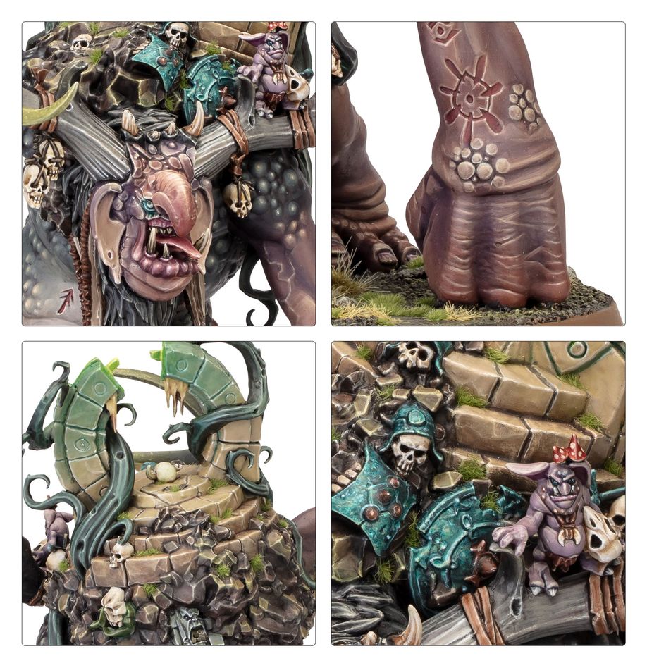 Gloomspite Gitz:  Trugg the Troggoth King