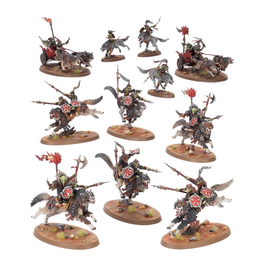 Gloomspite Gitz: Spearhead - Snarlpack Huntaz