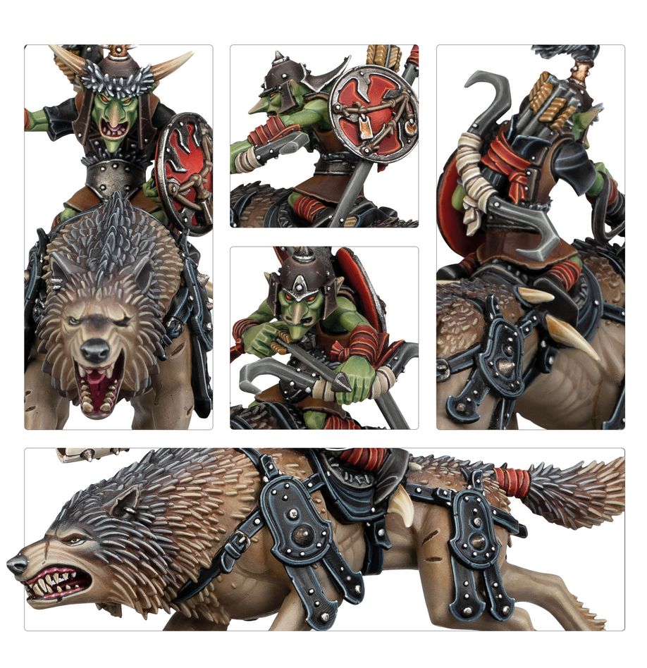 Gloomspite Gitz: Snarlfang riders