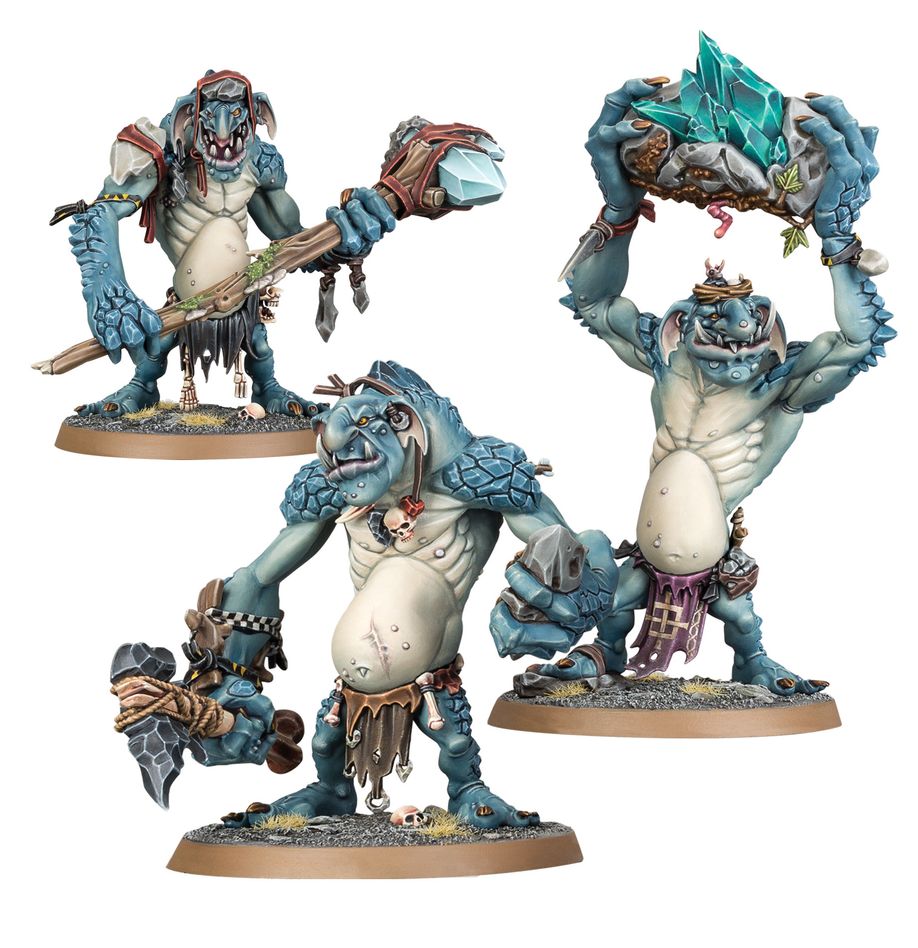Gloomspite Gitz: Rockgut Troggoths