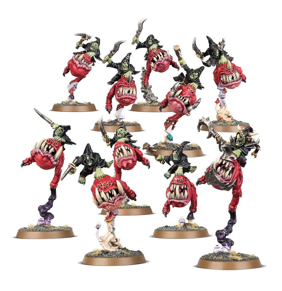 Gloomspite Gitz: Squigg Hoppers