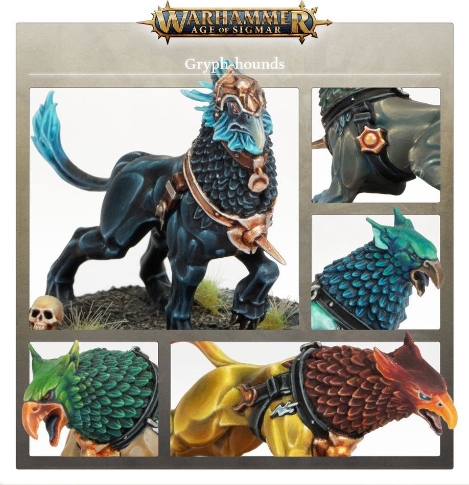 Stormcast Eternals: Gryph-Hounds