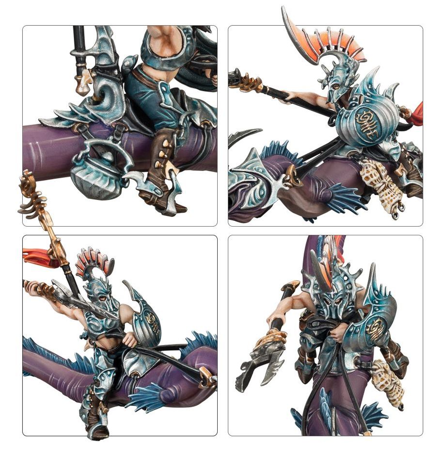 Idoneth Deepkin: Akhelian Morrsarr Guard