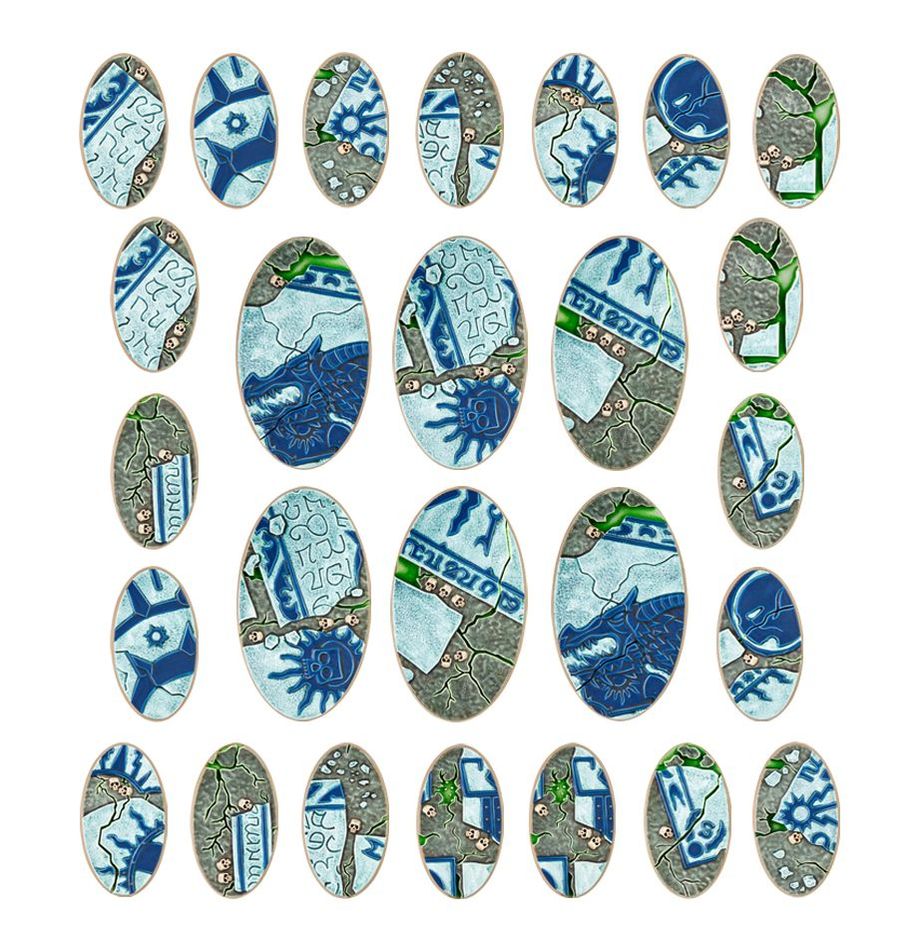 Age of Sigmar: Shattered Dominion - 60 & 90mm Oval Bases