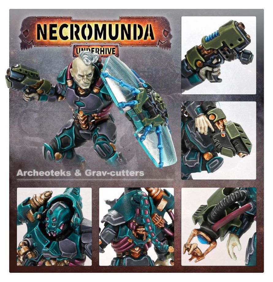 Necromunda: Van Saar Archeoteks and Grav-cutters