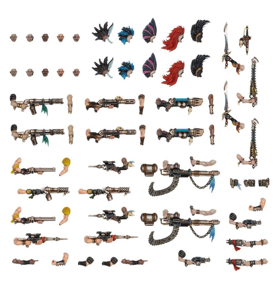 Necromunda: Escher Weapons and Upgrades