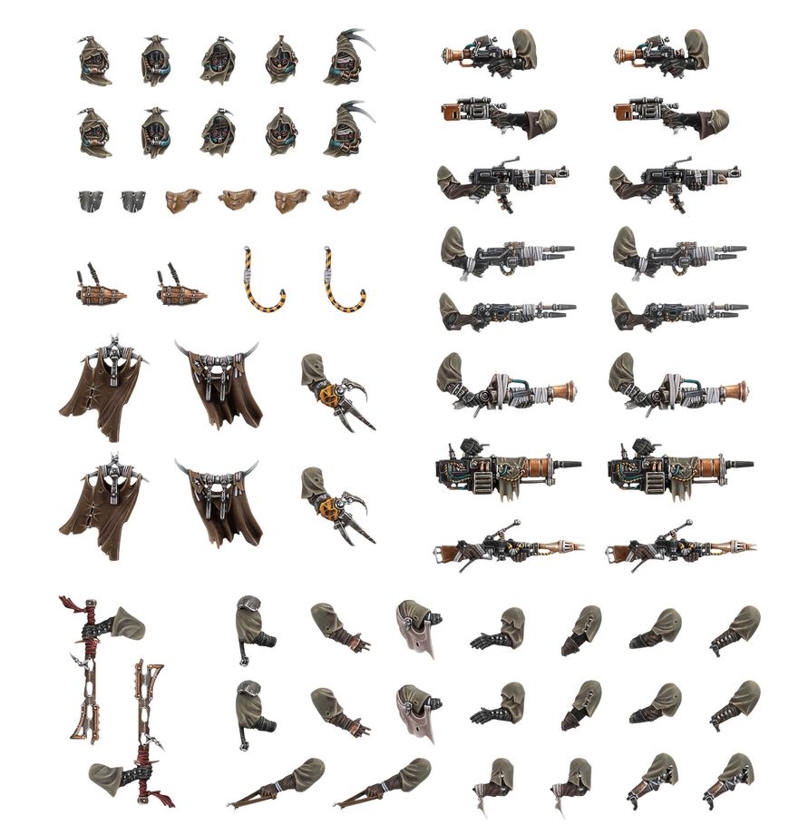 Necromunda: Ash Waste Nomads Weapons and Upgrades
