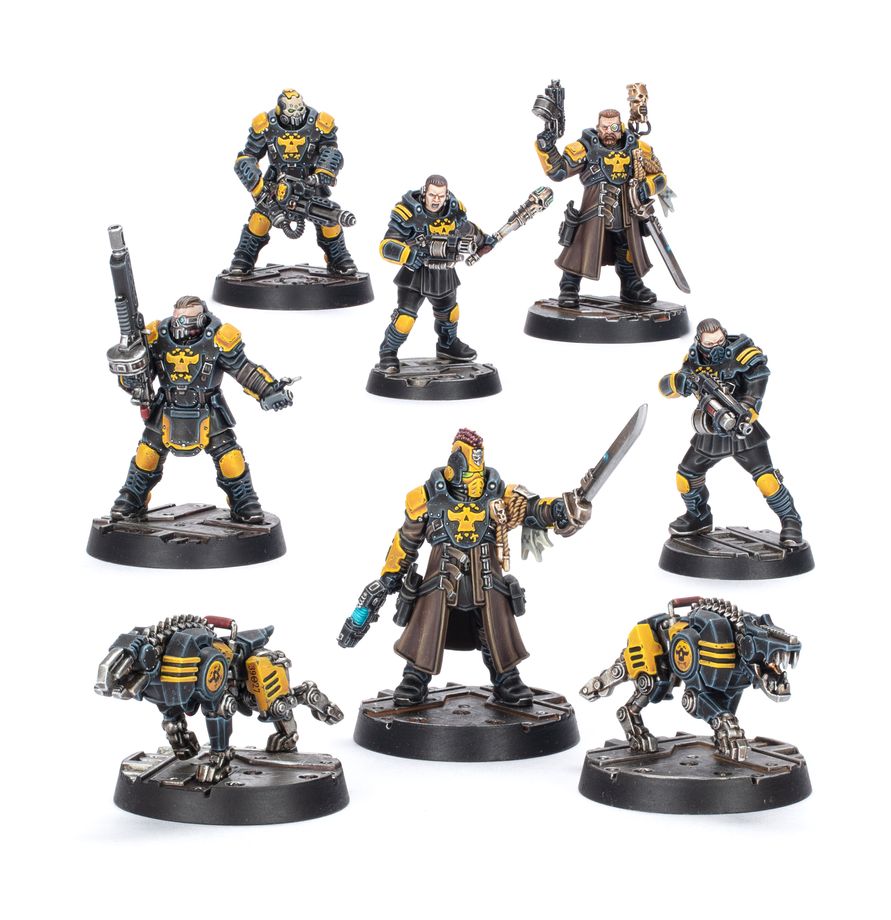 Necromunda: Enforcer Captains and Sergeants