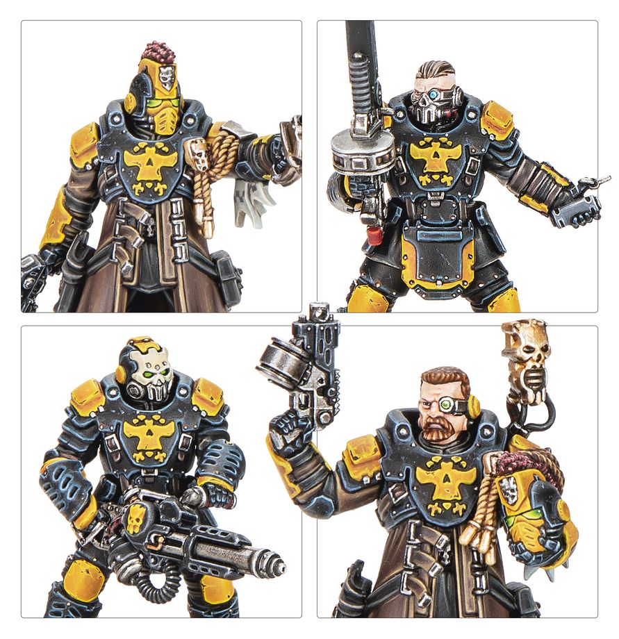 Necromunda: Enforcer Captains and Sergeants