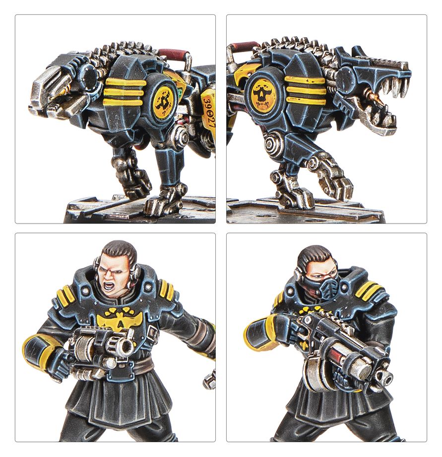 Necromunda: Enforcer Captains and Sergeants