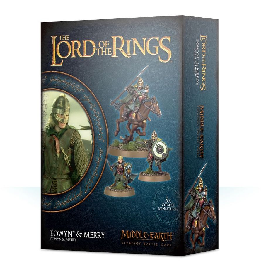 Middle-Earth Strategy Battle Game:  Eowyn & Merry