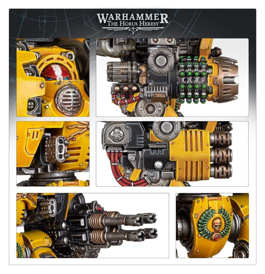 Horus Heresy: Leviathan Siege Dreadnought with Ranged Weapons
