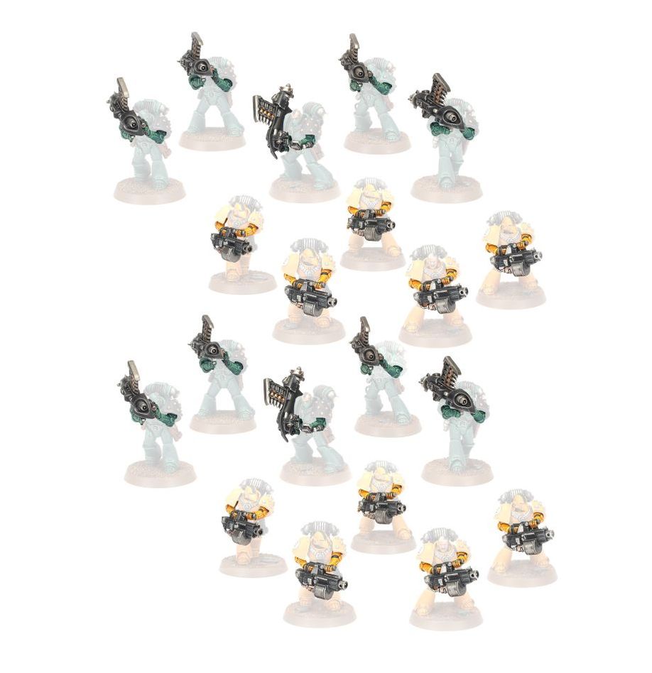 Horus Heresy: Heavy Weapons Upgrade Set – Missile Launchers and Heavy Bolters