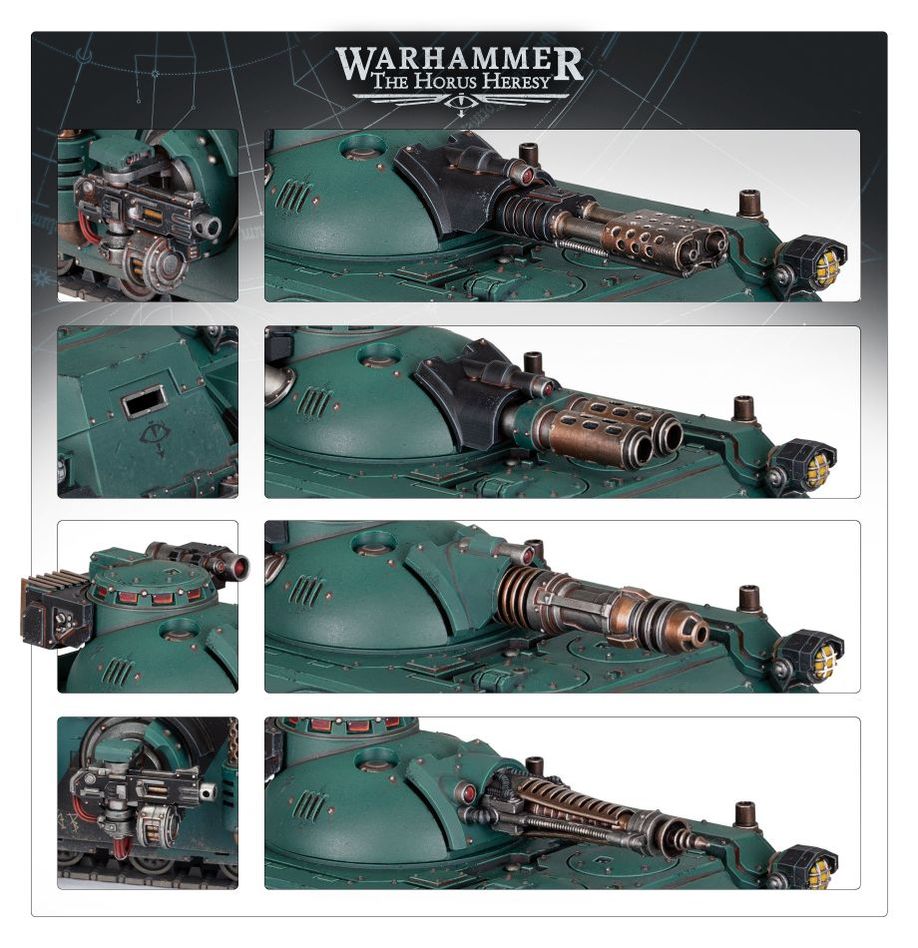 Horus Heresy: Deimos Pattern Predator Battle Tank