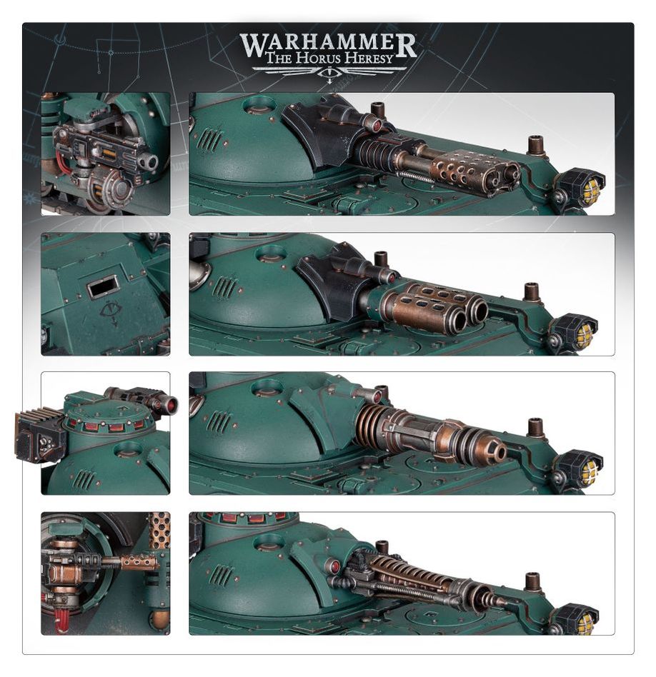 Horus Heresy: Deimos Pattern Predator Support Tank