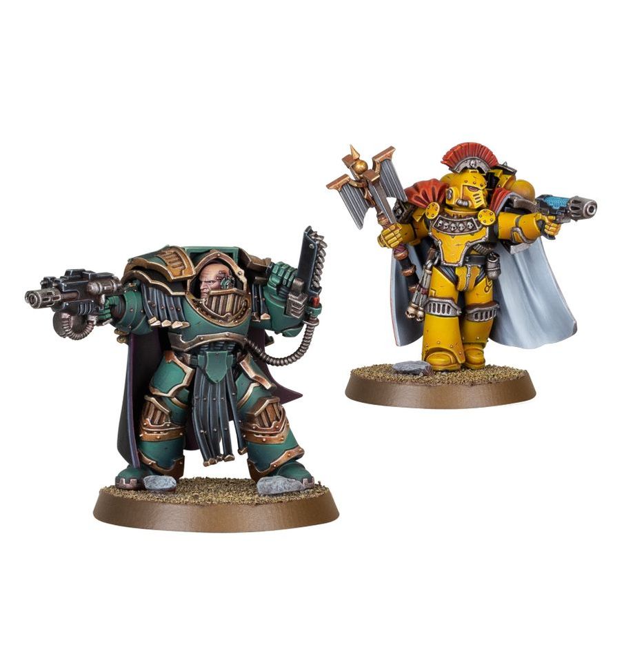 Horus Heresy: Legion Cataphractii Praetor & Chaplain Consul