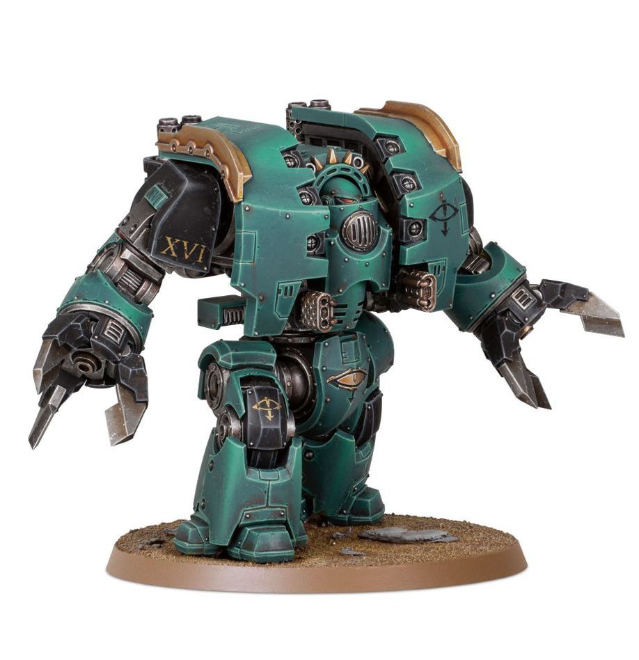Horus Heresy: Leviathan Siege Dreadnought with Claw & Drill Weapons