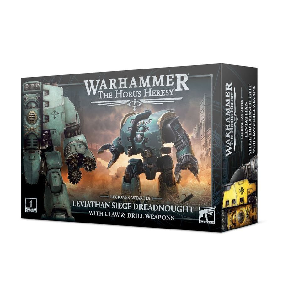 Horus Heresy: Leviathan Siege Dreadnought with Claw & Drill Weapons