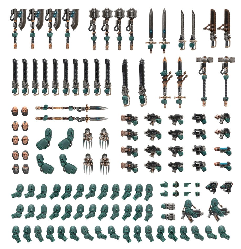 Legion Astartes Melee Weapons Upgrades