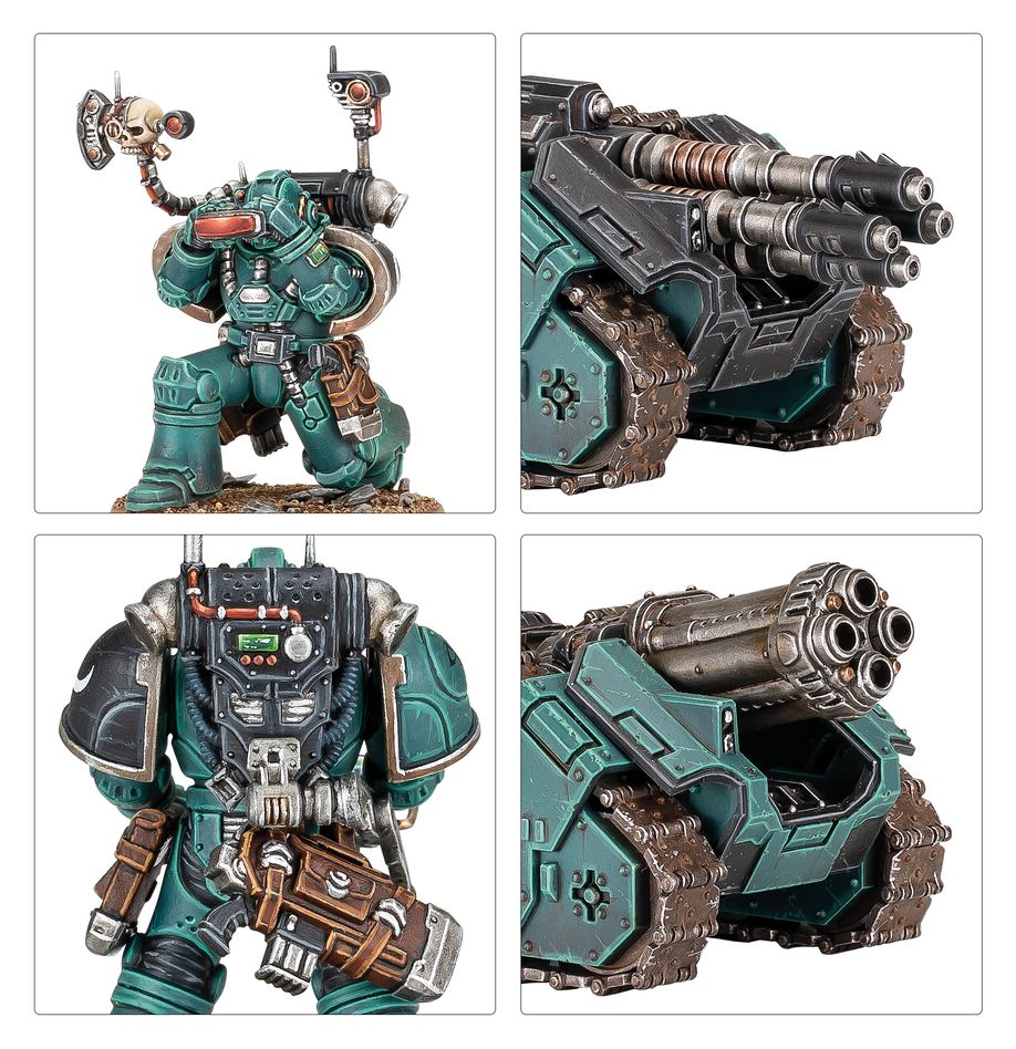 Horus Heresy: Rapier Laser Destroyer and Quad Launcher Battery