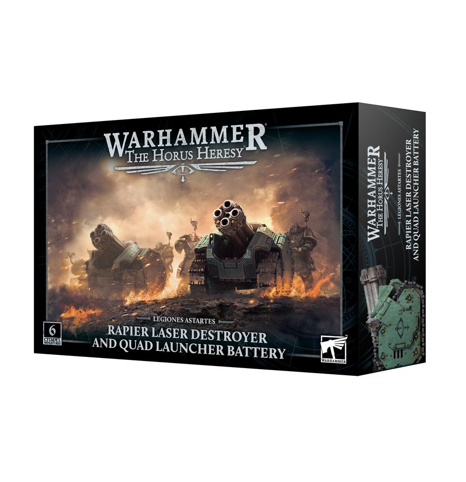Horus Heresy: Rapier Laser Destroyer and Quad Launcher Battery