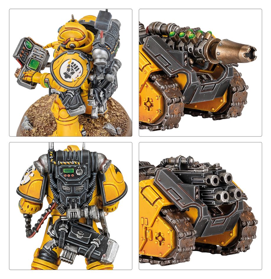 Horus Heresy: Rapier Quad Heavy Bolters and Graviton Cannon Battery