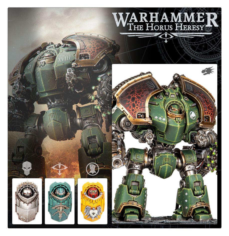 Horus Heresy: Saturnine Siege Dreadnought – Ophion Configuration