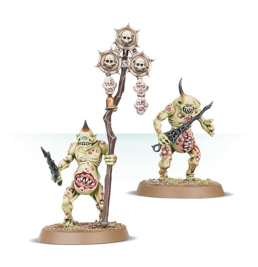 Maggotkin of Nurgle:  Plaguebearers