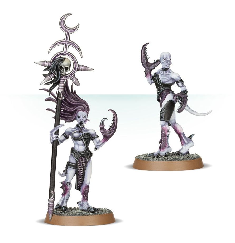 Hedonites of Slaanesh: Daemonettes