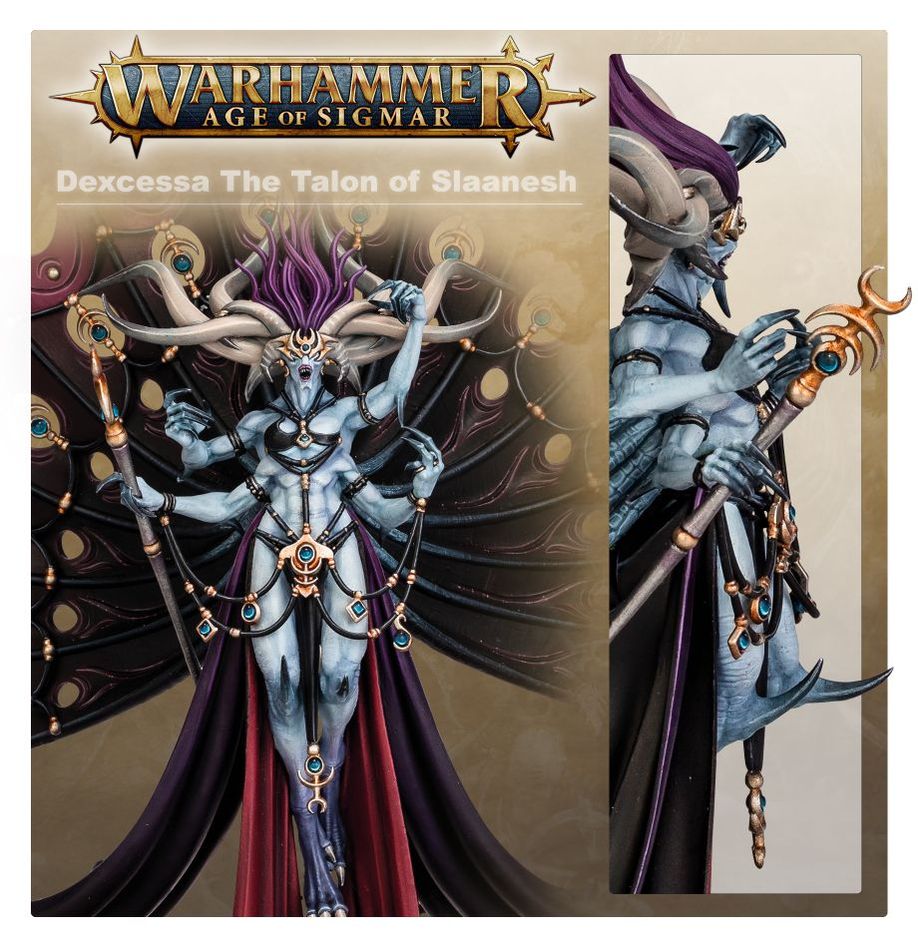Hedonites of Slaanesh: Dexcessa, The Talon of Slaanesh
