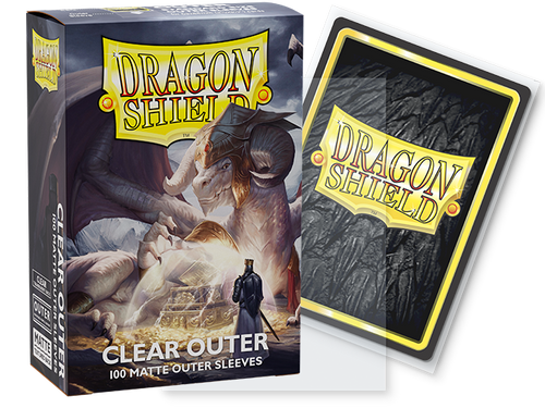 Dragon Shield: Clear Outer Matte Sleeves