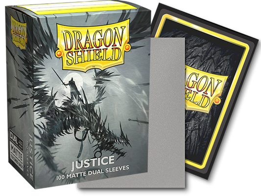 Dragon Shield: Dual Matte Standard Sleeves 100pk Justice