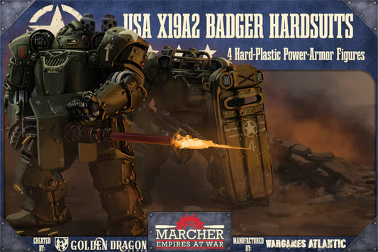 Marcher Empires at War: X19A2 Badger Hardsuits