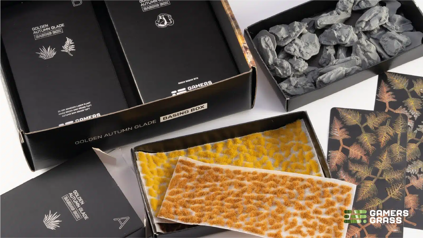 Golden Autumn Glade Basing Box