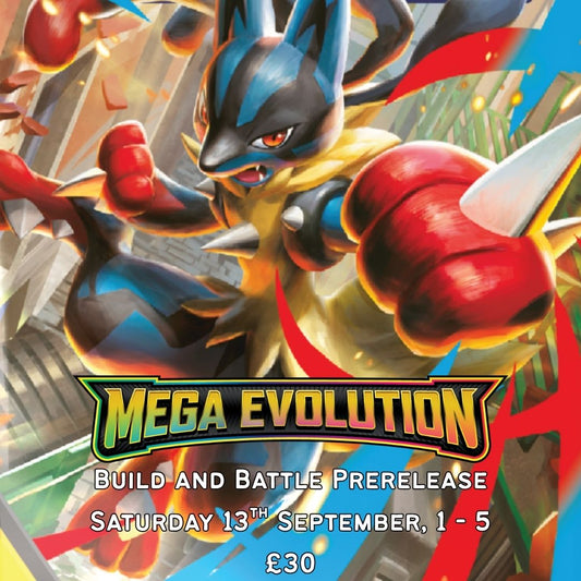 Pokemon TCG Mega Evolutions Prerelease