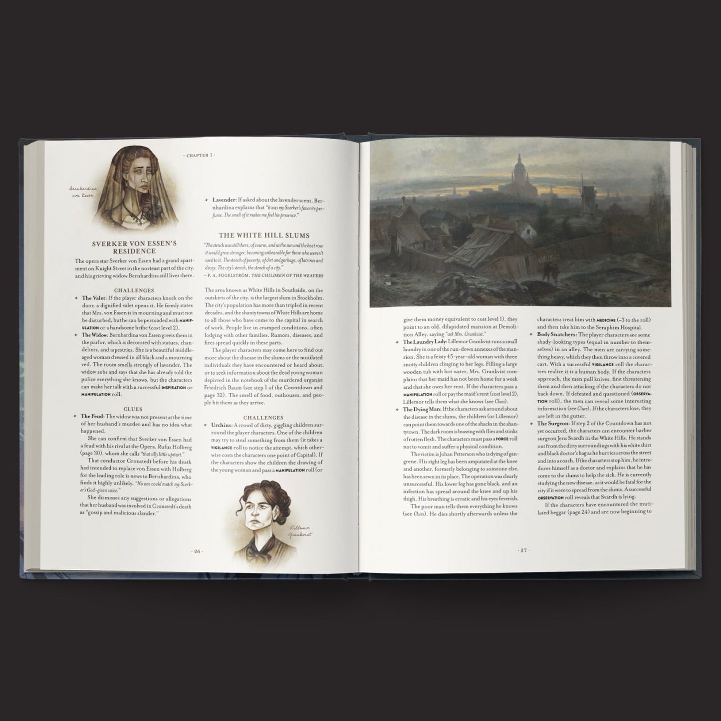 Vaesen Nordic Horror RPG: City Of My Nightmares