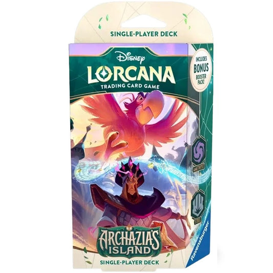 Disney Lorcana TCG: Archazia's Island Starter Deck - Iago and Jafar