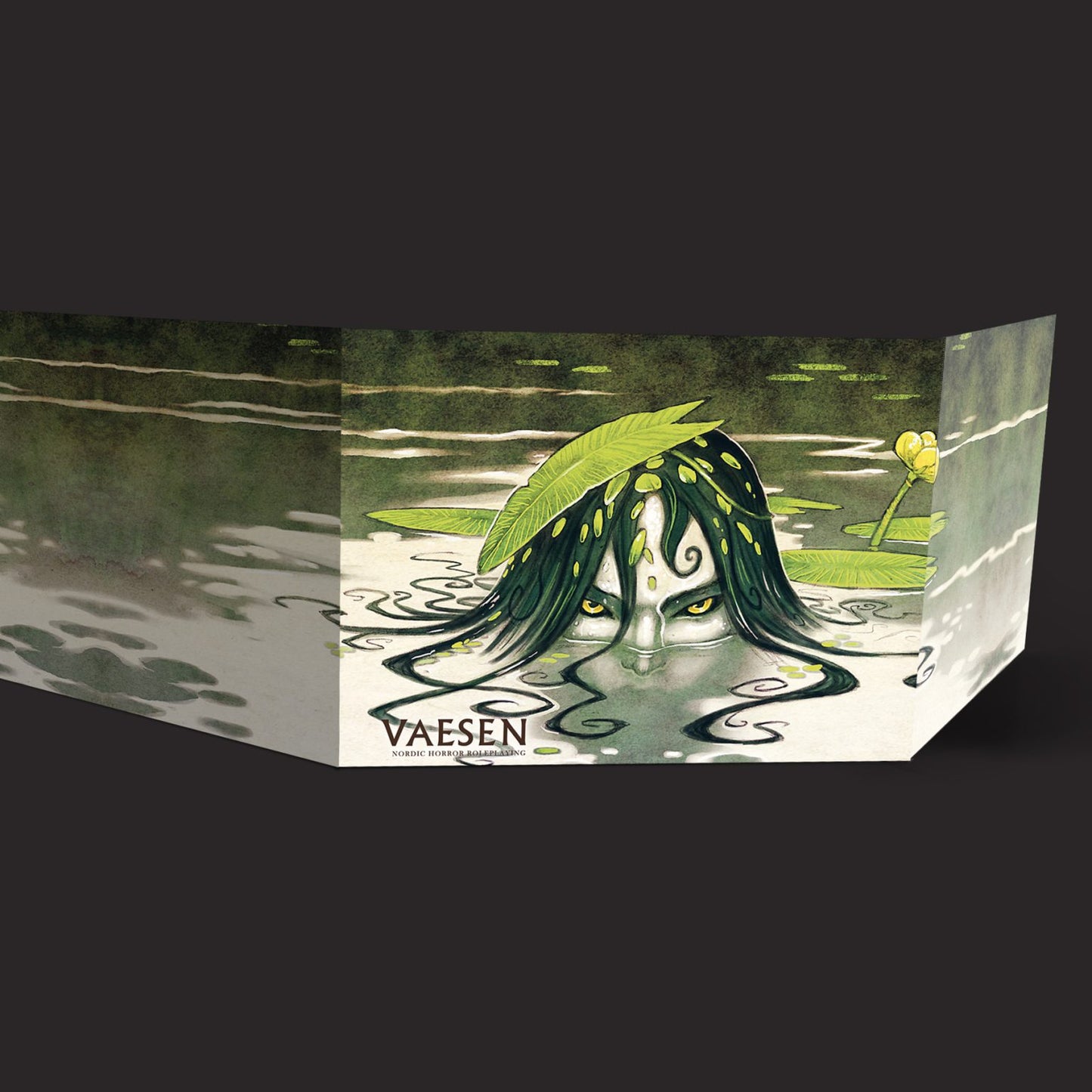 Vaesen Nordic Horror RPG: GM Screen And Map