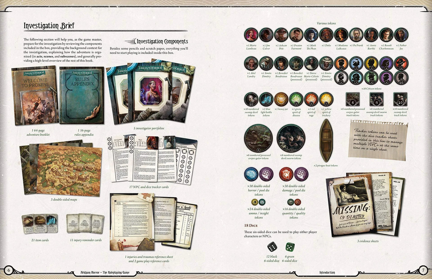 Arkham Horror RPG: Starter Set - Welcome to Promise