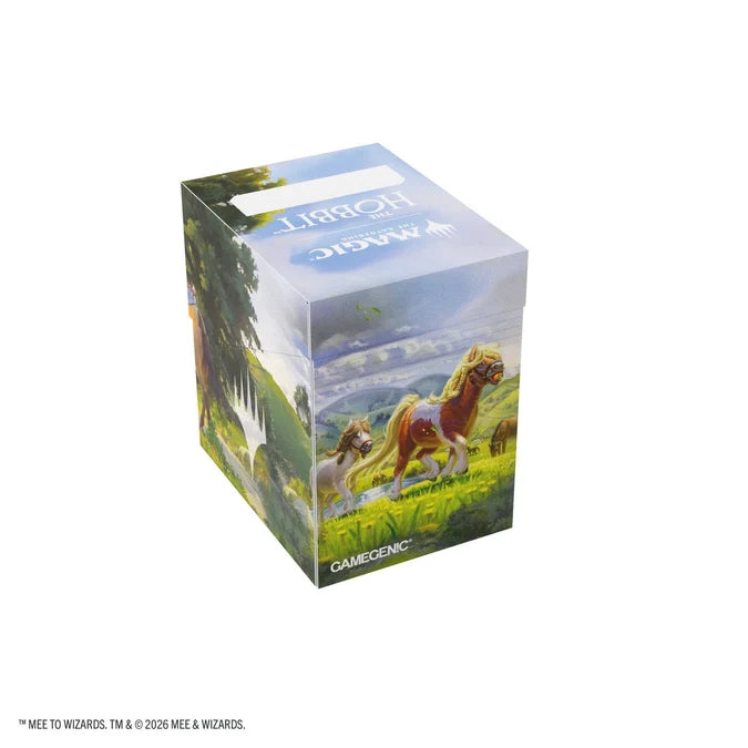 Gamegenic Magic: The Gathering The Hobbit Soft Crate 80+ - Leaving Hobbiton/Troop of Ponies