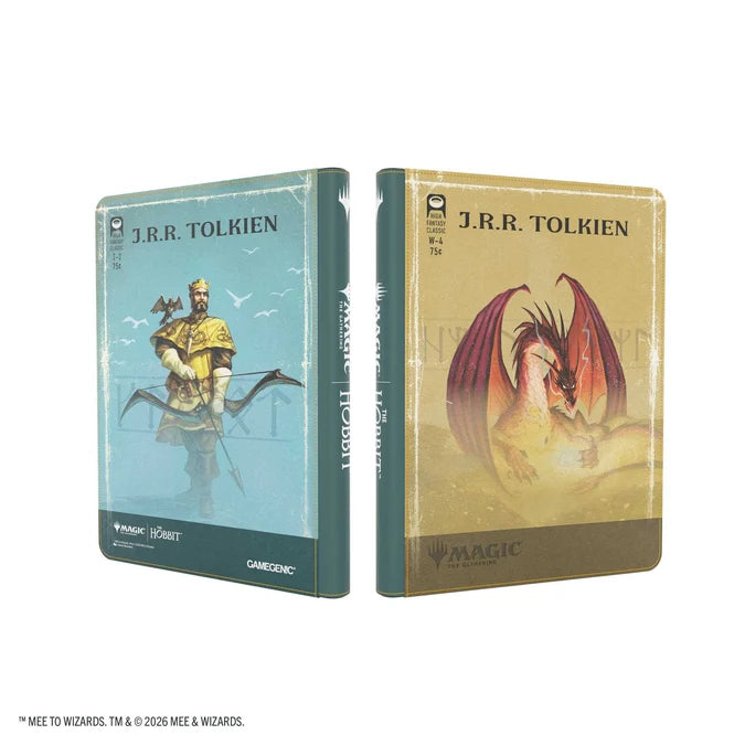 Gamegenic Magic: The Gathering The Hobbit Zip-Up Album 18-Pocket - Gleaming Splendor/The King of Dale