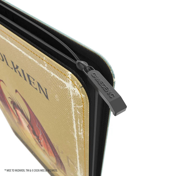Gamegenic Magic: The Gathering The Hobbit Zip-Up Album 18-Pocket - Gleaming Splendor/The King of Dale
