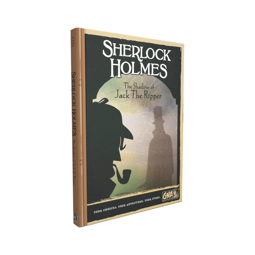 Sherlock Holmes: The Shadow of Jack the Ripper Graphic Adventure Novel