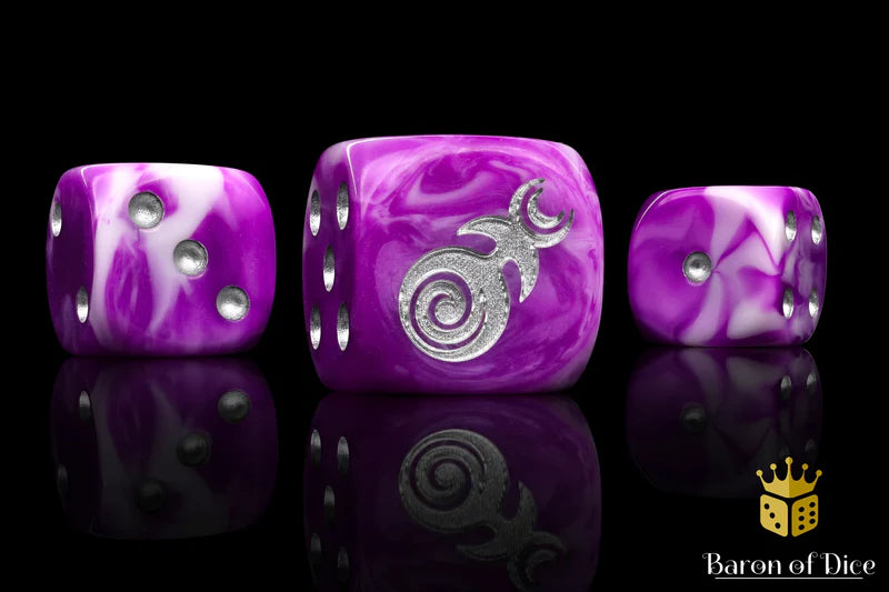 Baron of Dice: Gluttony Silver [Round Corner]