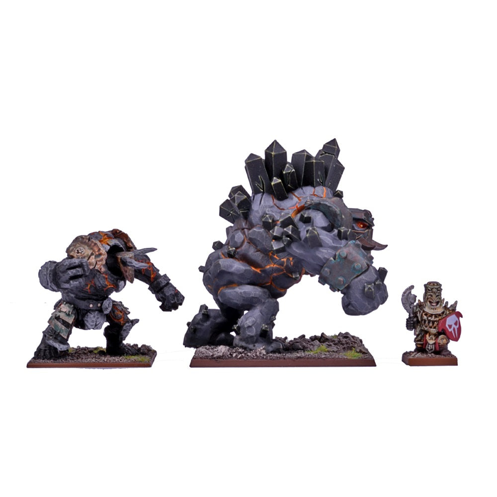Abyssal Dwarf Greater Obsidian Golem