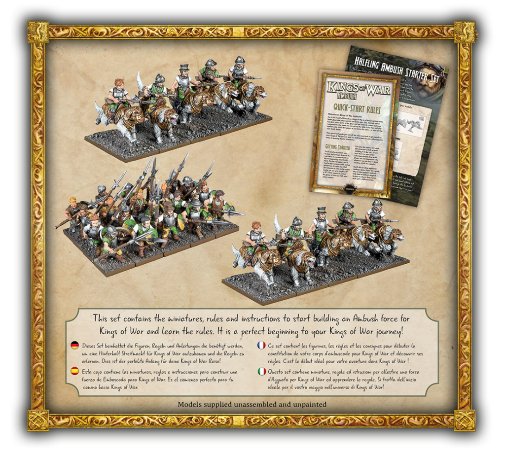 Kings of War Halflings Ambush Starter Set