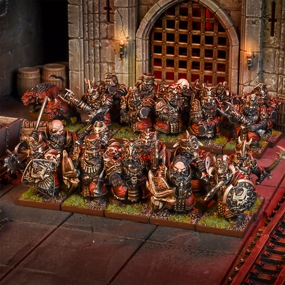 Kings of War: Abyssal Dwarf Blacksouls / Decimators