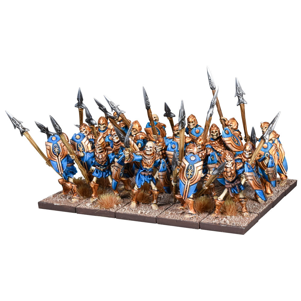 Empire of Dust Skeleton Warriors Regiment