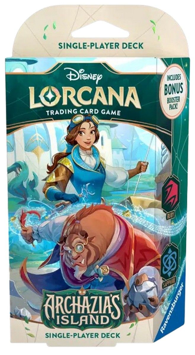 Disney Lorcana TCG: Archazia's Island Starter Deck - Belle and Beast